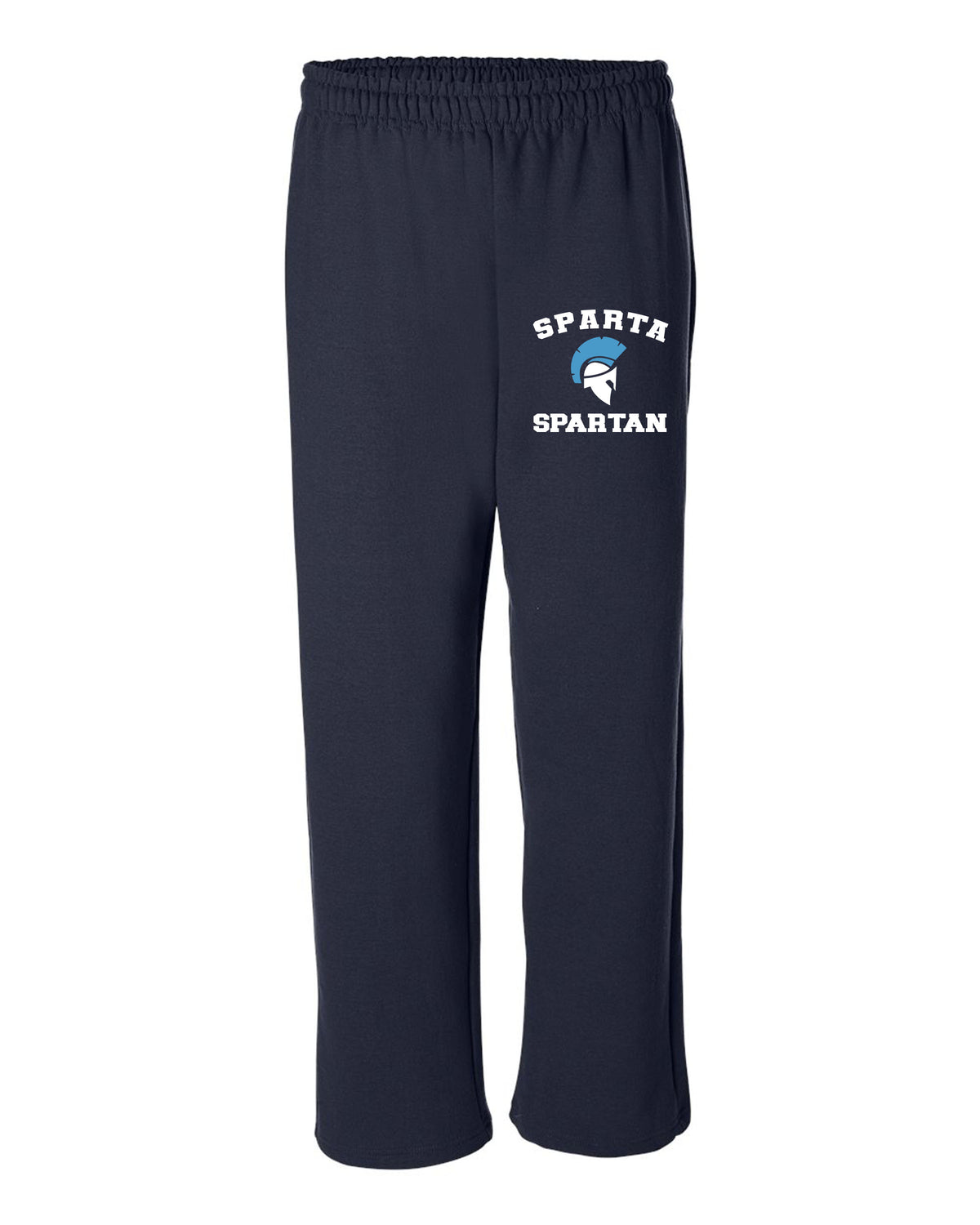 Sparta School Design 1 Open Bottom Sweatpants