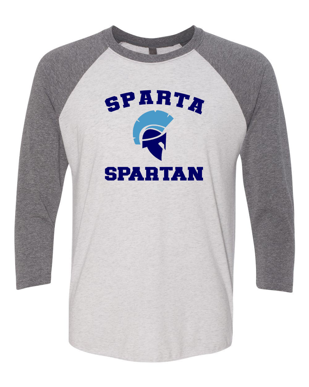 Sparta School Design 1 raglan shirt