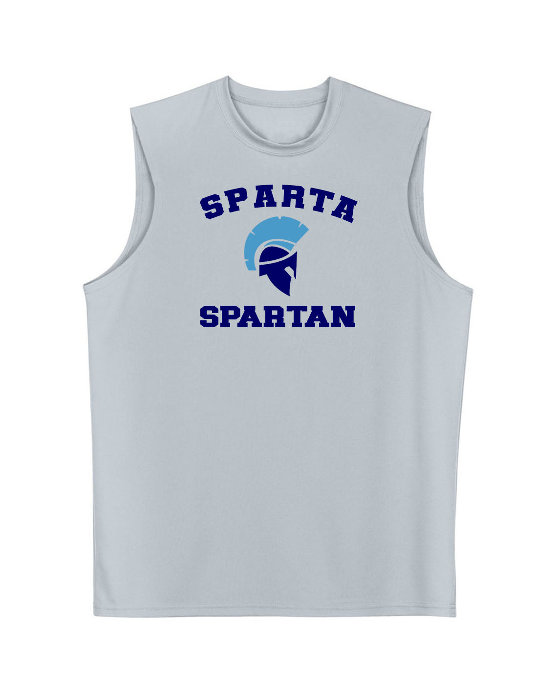 Sparta School Men's Performance Tank Top Design 1