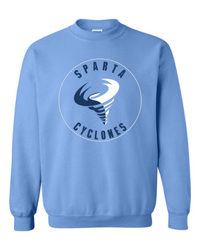 Sparta Cyclones Non Hooded Sweatshirt Design 1