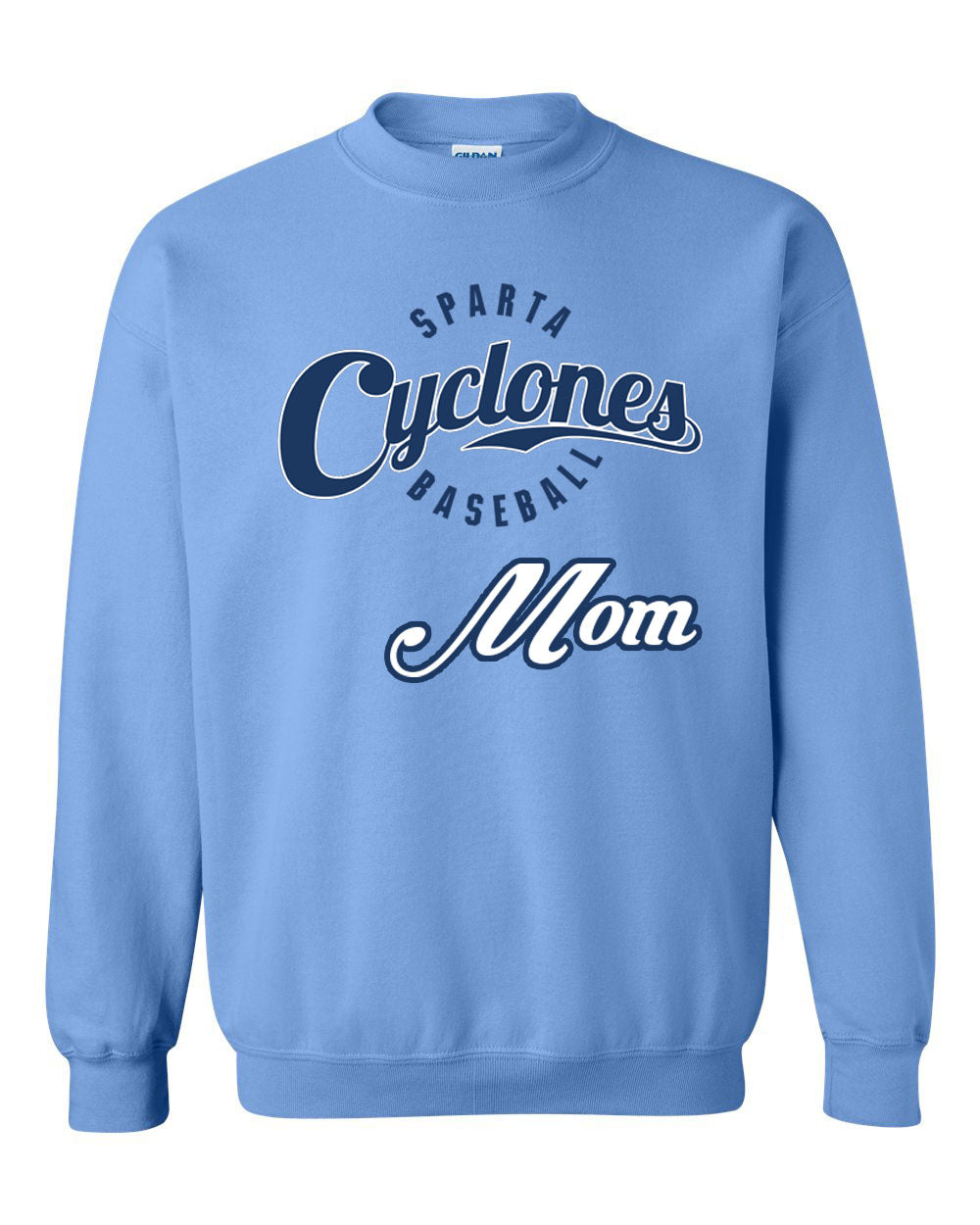 Sparta Cyclones Non Hooded Sweatshirt Design 2