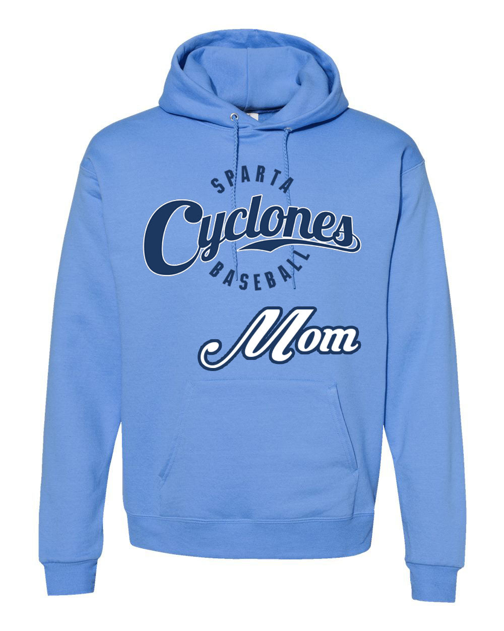 Sparta Cyclones Hooded Sweatshirt Design 2