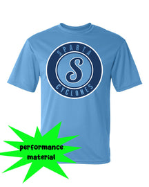 Sparta Cyclones Performance Material T-Shirt Design 3