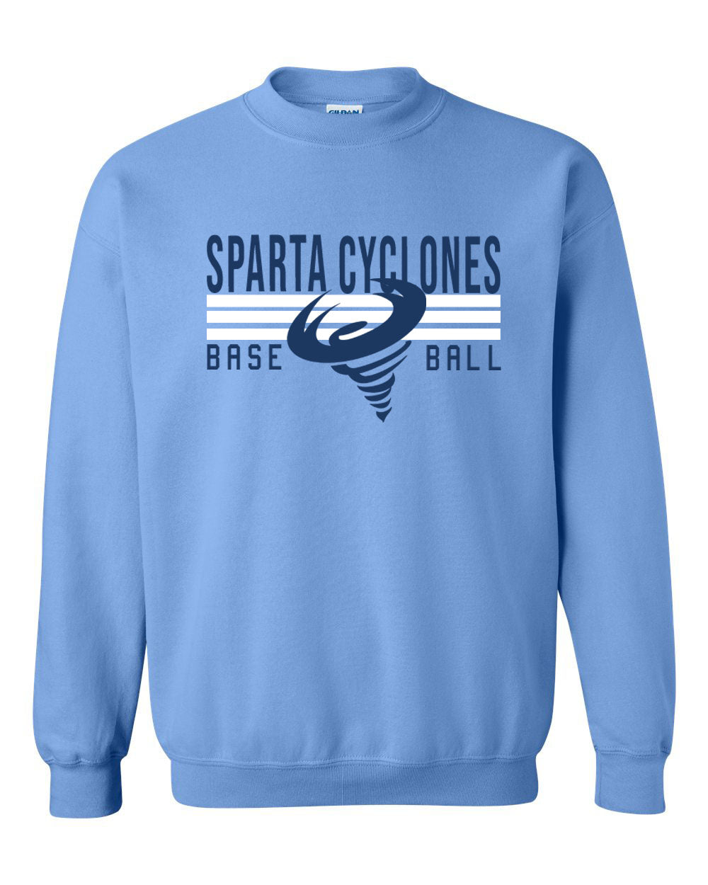 Sparta Cyclones Non Hooded Sweatshirt Design 4