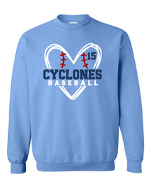 Sparta Cyclones Non Hooded Sweatshirt Design 5