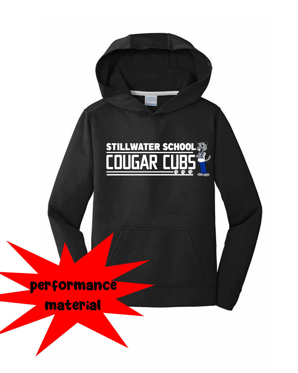 Stillwater School Performance Hooded Sweatshirt Design 23