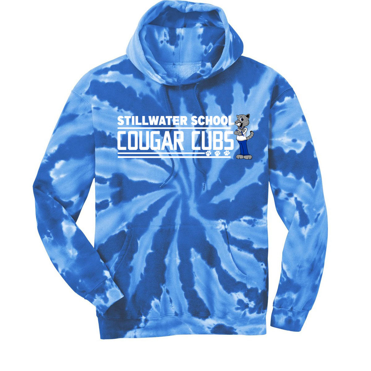 Stillwater School Tie-Dye Hooded Sweatshirt Design 23