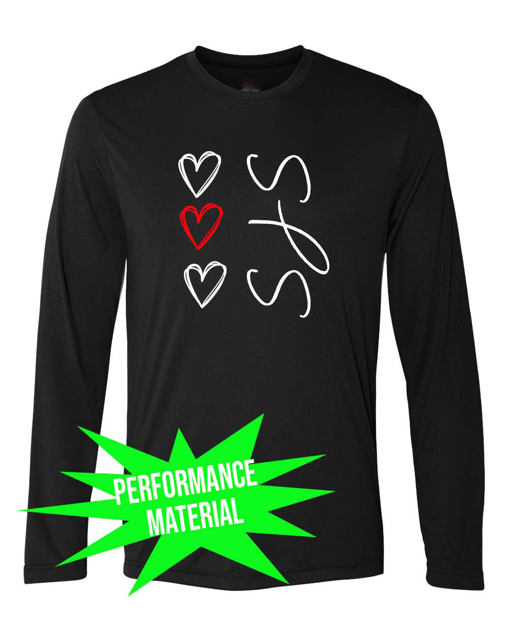 St. John's Performance Material Design 1 Long Sleeve Shirt