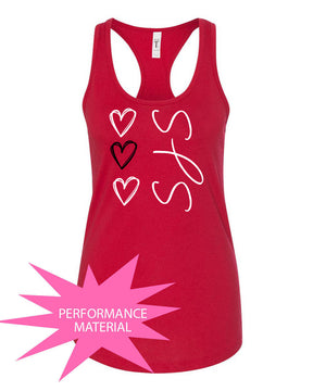 St. John's Design 1 Performance Racerback Tank Top