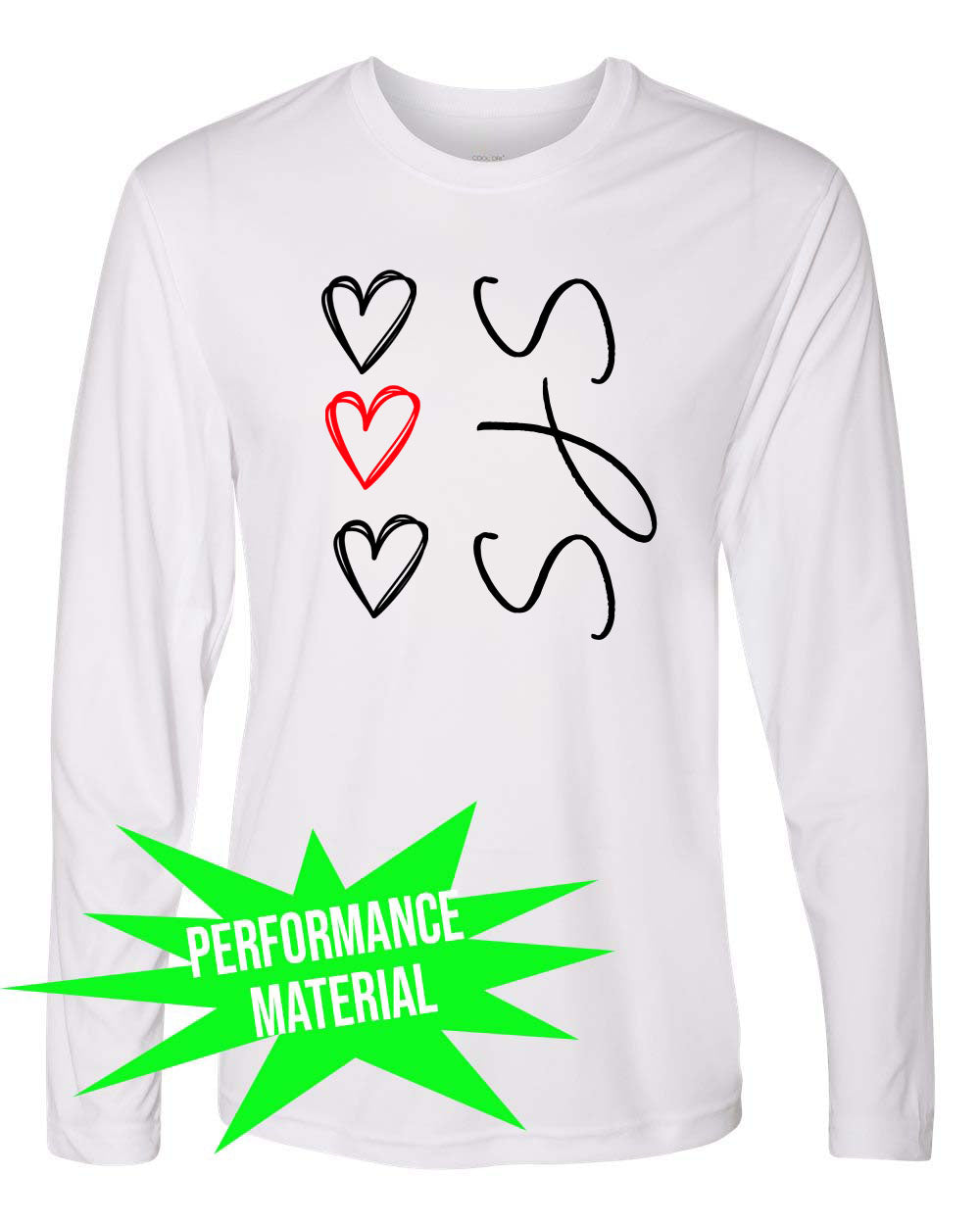 St. John's Performance Material Design 1 Long Sleeve Shirt