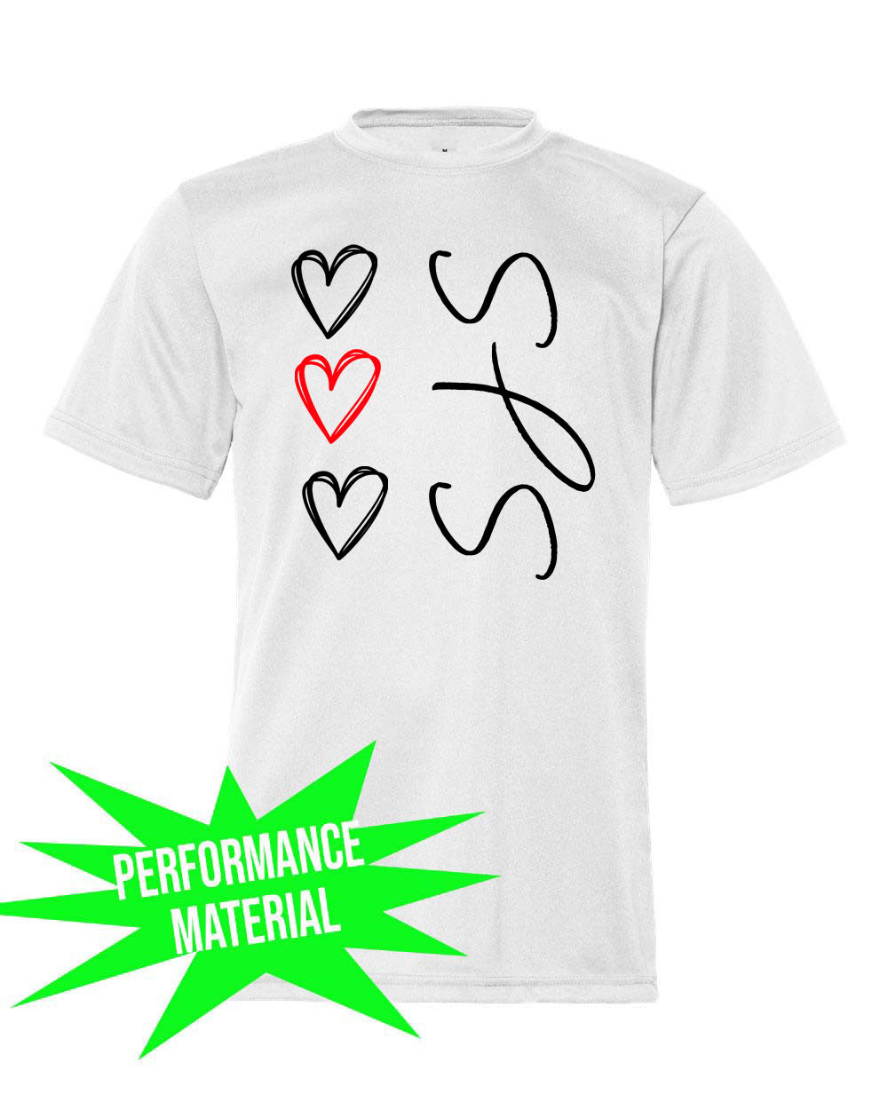 St. John's Performance Material design 1 T-Shirt