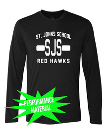 St. John's Performance Material Design 2 Long Sleeve Shirt