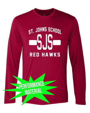 St. John's Performance Material Design 2 Long Sleeve Shirt