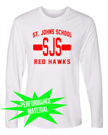 St. John's Performance Material Design 2 Long Sleeve Shirt