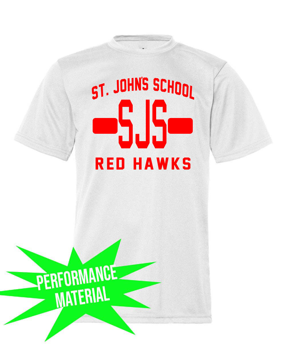 St. John's Performance Material design 2 T-Shirt