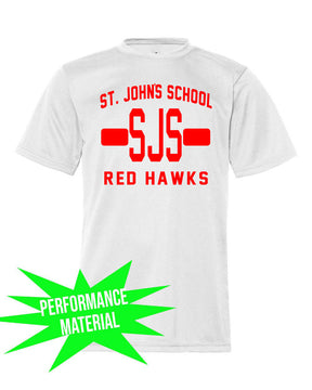 St. John's Performance Material design 2 T-Shirt