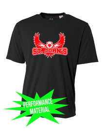 St. John's Performance Material design 3 T-Shirt