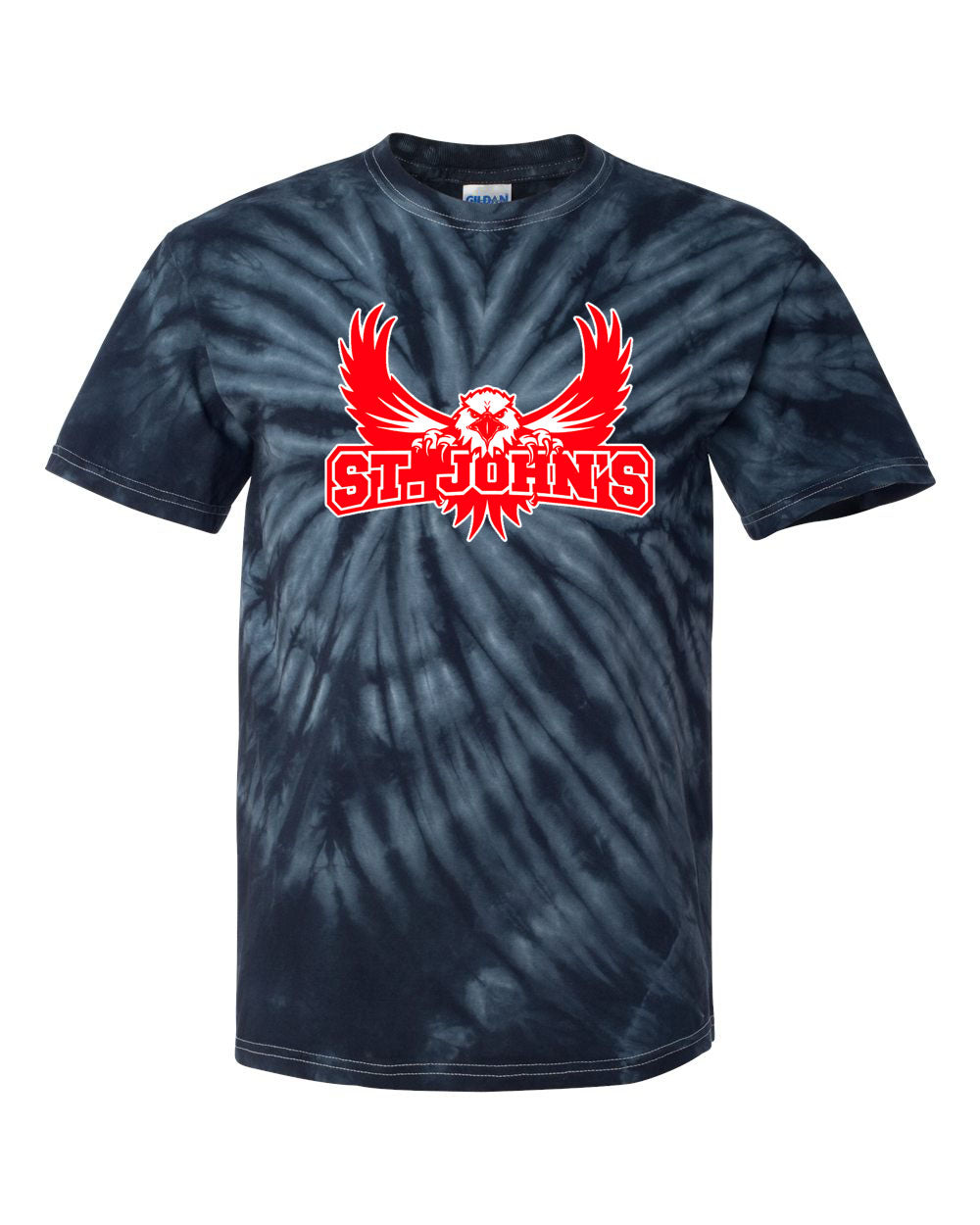 St. John's Tie Dye t-shirt Design 3