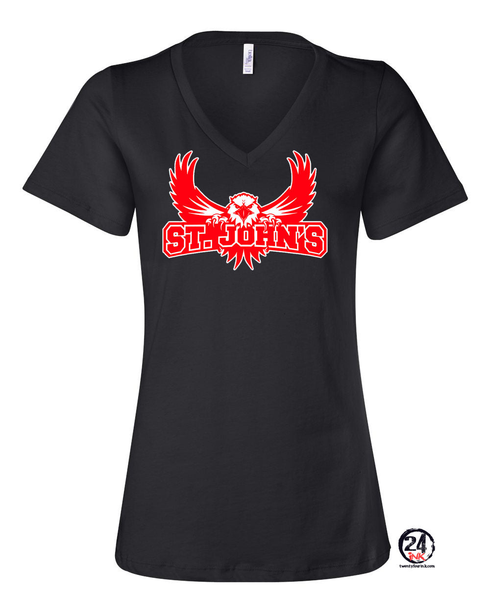 St. John's Design 3 V-neck T-Shirt