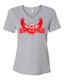 St. John's Design 3 V-neck T-Shirt