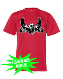 St. John's Performance Material design 3 T-Shirt