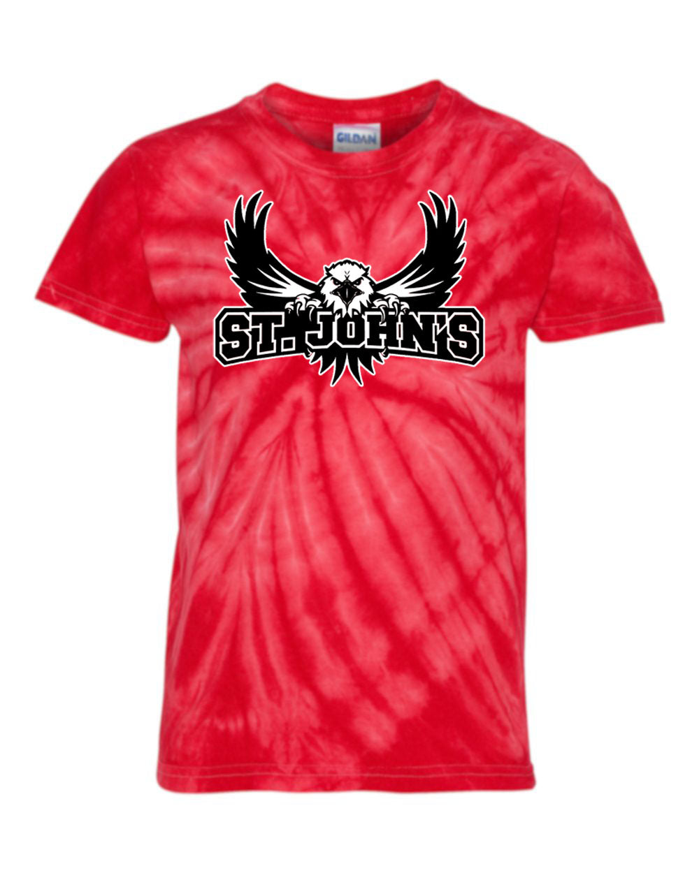 St. John's Tie Dye t-shirt Design 3