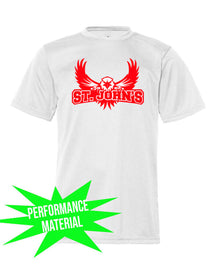 St. John's Performance Material design 3 T-Shirt