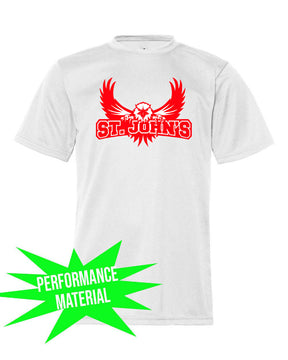 St. John's Performance Material design 3 T-Shirt