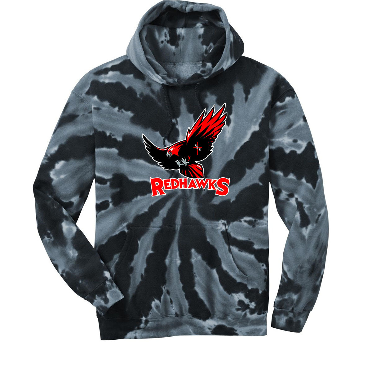 St. John's Tie-Dye Hooded Sweatshirt Design 5