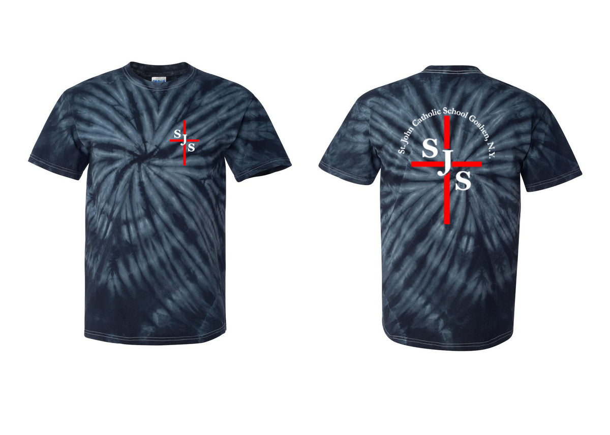 St. John's Tie Dye t-shirt Design 4