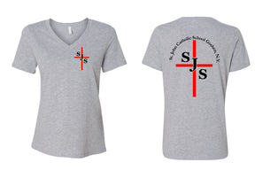 St. John's Design 4 V-neck T-Shirt