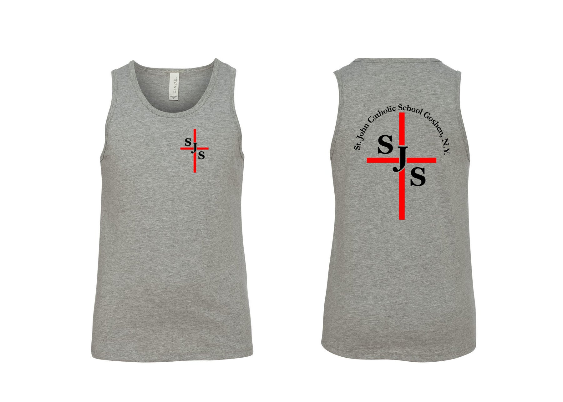 St. John's design 4 Ladies Muscle Tank Top