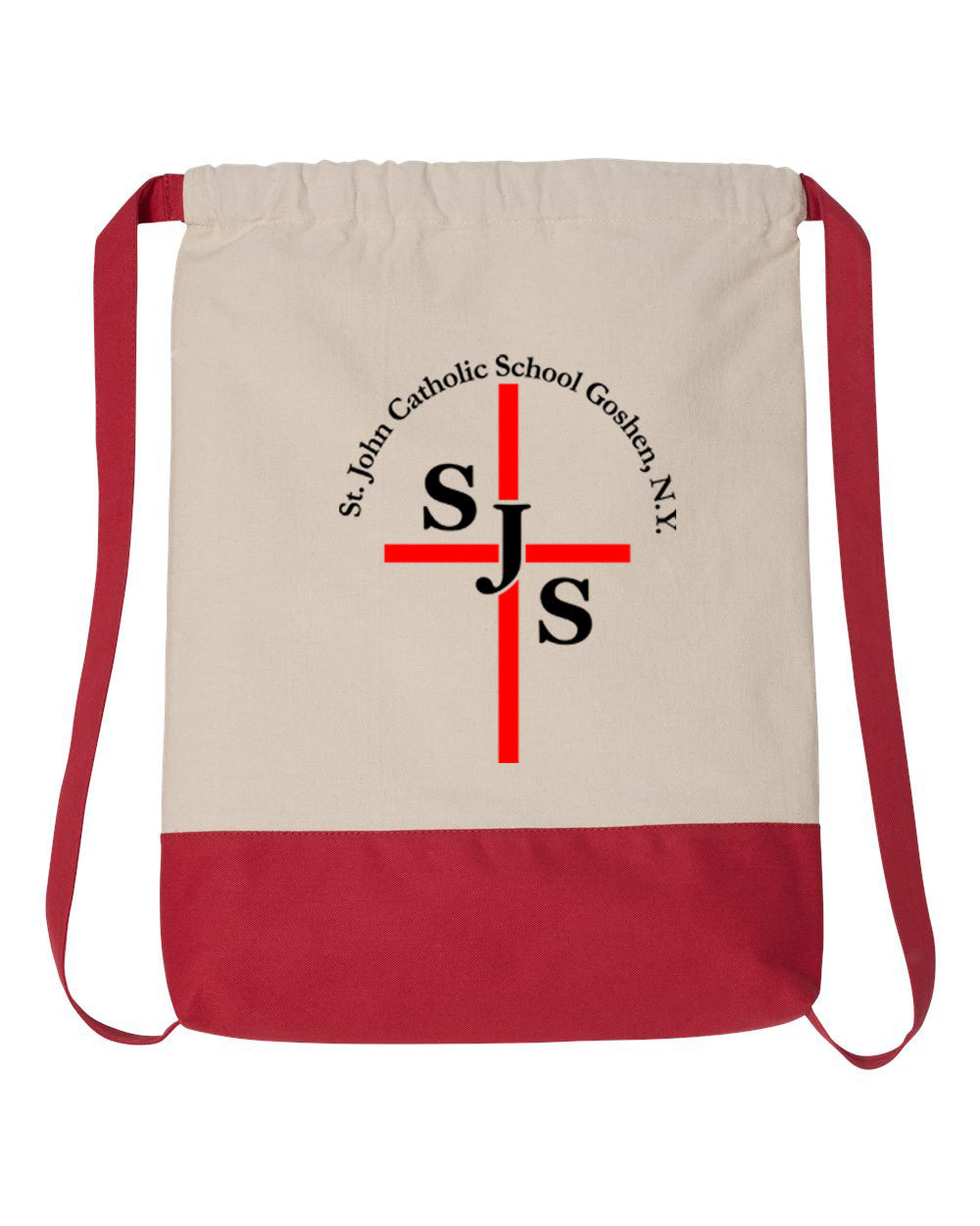 St. John's design 4 Drawstring Bag