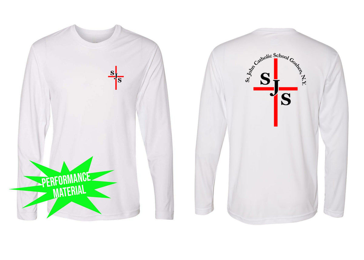 St. John's Performance Material Design 4 Long Sleeve Shirt