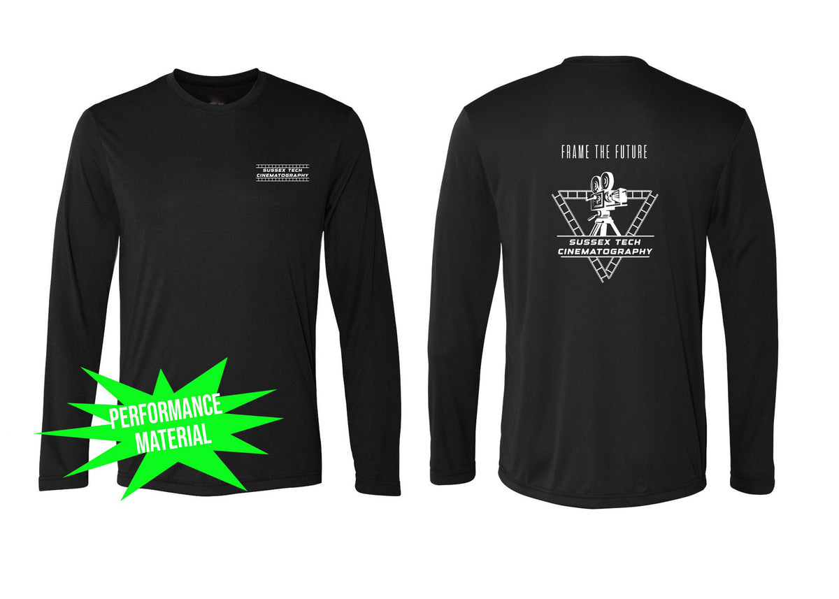 Sussex film Performance Material Long Sleeve Shirt Design 1