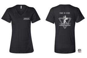 Sussex film V-neck T-shirt Design 1