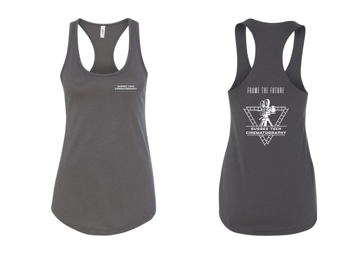 Sussex film Racerback Tank Top Design 1