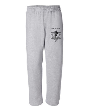 Sussex film Open Bottom Sweatpants Design 1
