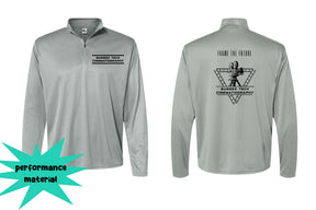 Sussex film Quarter Zip Long Sleeve Design 1
