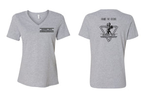 Sussex film V-neck T-shirt Design 1
