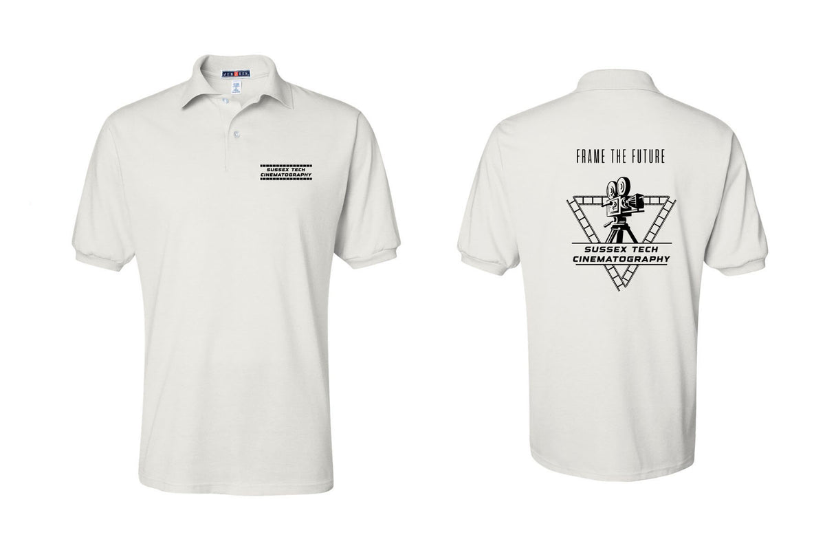 Sussex film Polo T-Shirt Design 1
