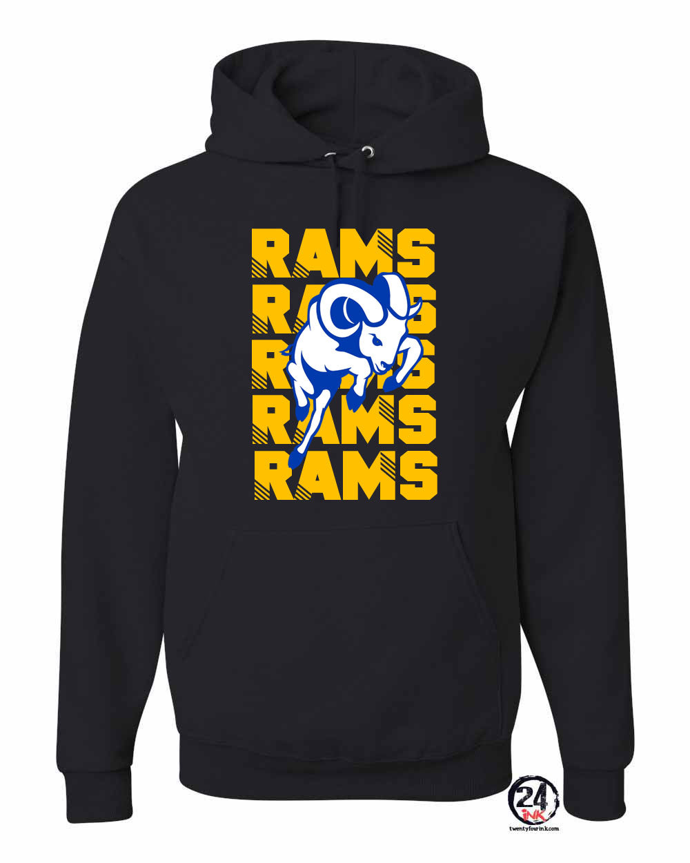 Sussex Middle Design 6 Hooded Sweatshirt