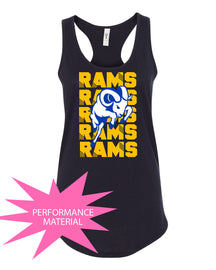 Sussex Middle School Design 6 Performance Racerback Tank Top