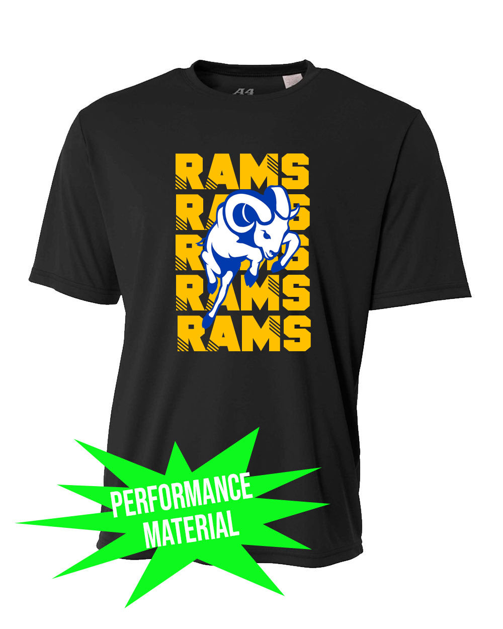 Sussex Middle Performance Material design 6 T-Shirt