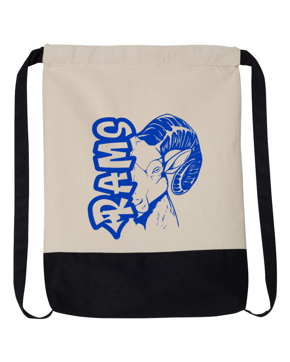 Sussex Middle School design 7 Drawstring Bag