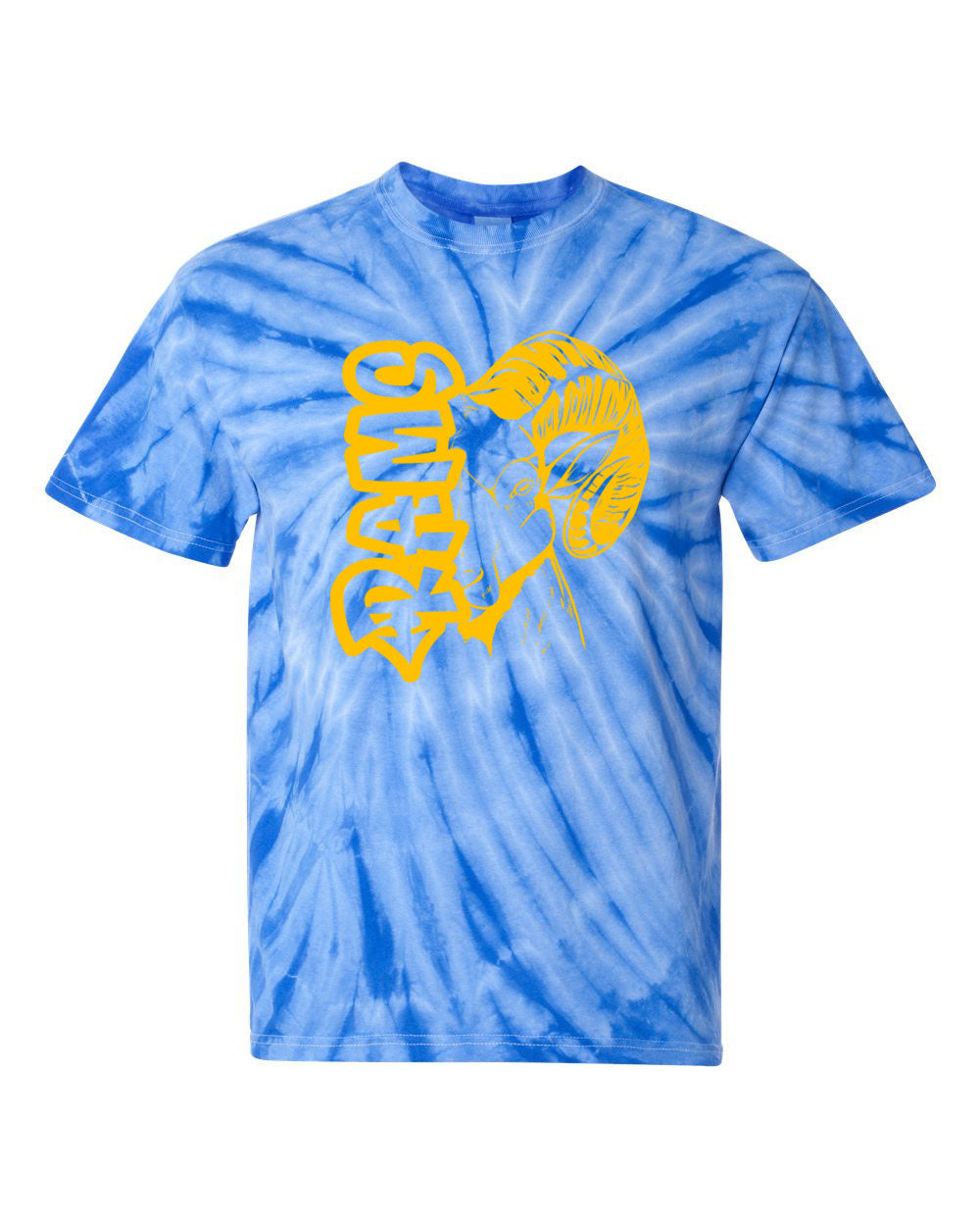 Sussex Middle School Tie Dye t-shirt Design 7