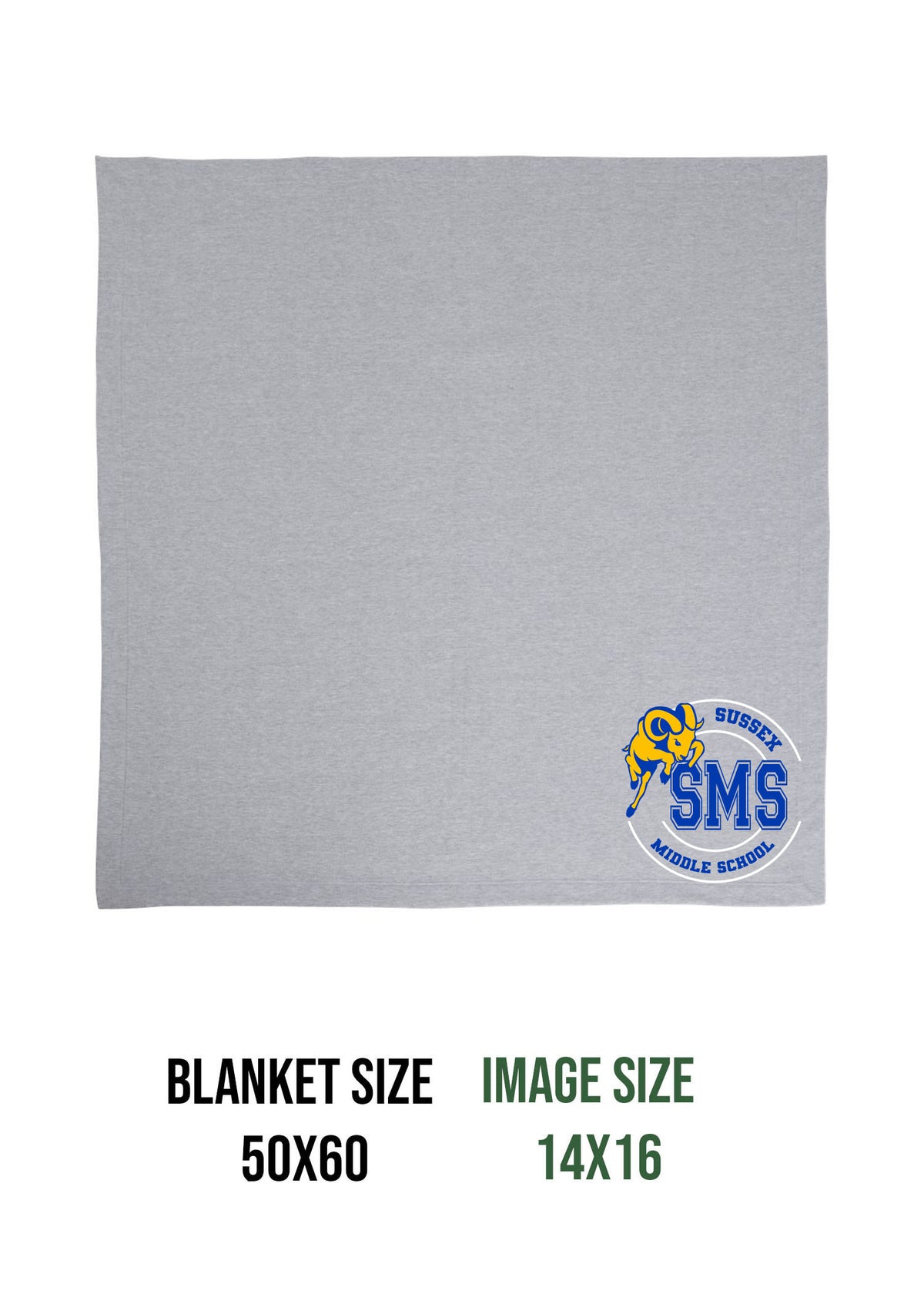 Sussex Middle Design 5 Blanket