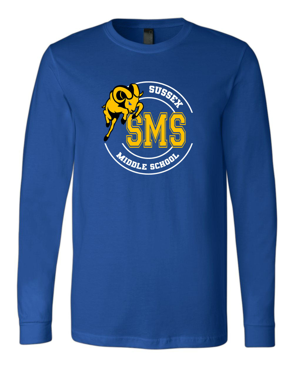 Sussex Middle Design 5 Long Sleeve Shirt