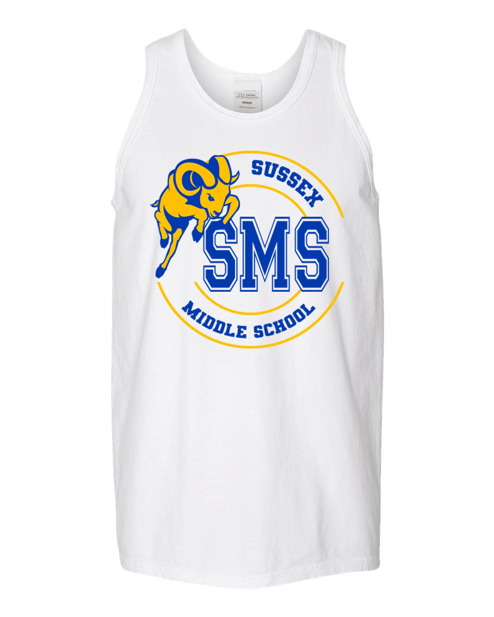 Sussex Middle design 5 Muscle Tank Top