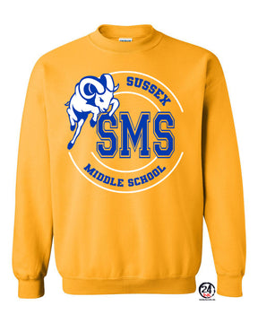 Sussex Middle Design 5 non hooded sweatshirt